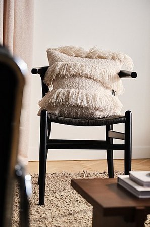 Jotex - Kussenhoes 50x50 Cm Gebroken Wit Gebroken wit - RUFUS - Koop Sierkussens & hoezen bij Jotex