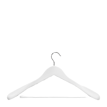 Åhléns Home Trägalge för kavaj och jacka Galgar & hängare Vit ONESIZE