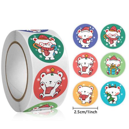 2x500st Xmas Christmas Love Bear Gift Barnleksak Student Re Yellow