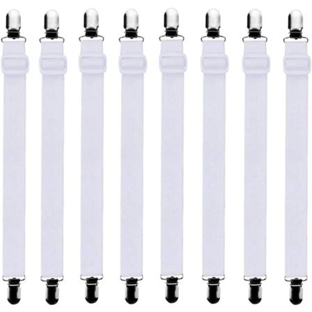 【PP】8 stk. (65 x 2,5 cm) Justerbare lagner Lagensstrammere, annonce