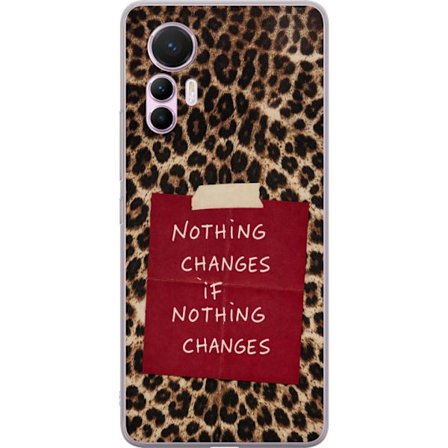 Kompatibelt Mobilskal till Xiaomi Xiaomi 12 Lite Ingenting förändras om ingenting förändras