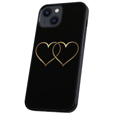 iPhone 13 - Deksel/Mobildeksel Double Hearts