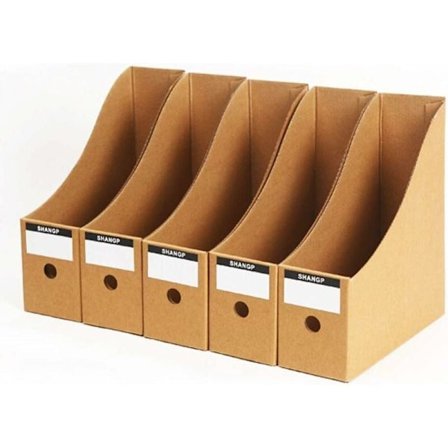 Tier A4 Papir Oppbevaringsboks Dokumentholder Magasinholder Organizer Skuff for Kontor Hjem DIY Container