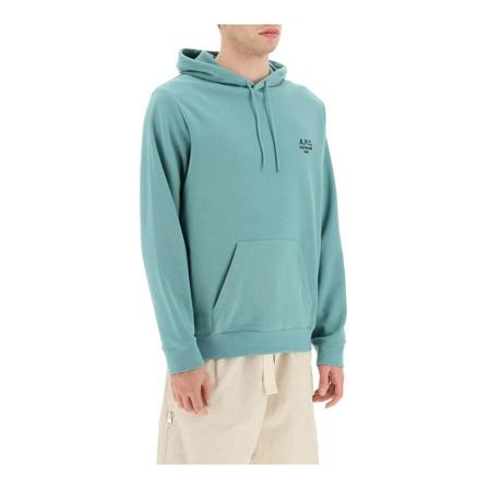 A.p.c., marvin hoodie Groen, Heren, Maat:XL,Cotton