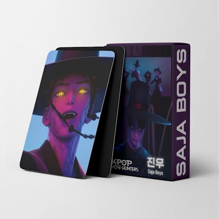 55 K-POP Sajaboy Anime Samlekort