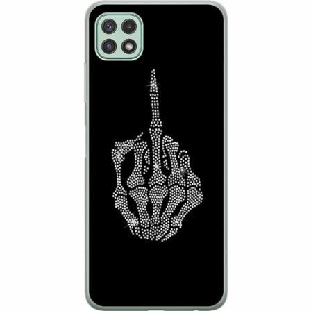 Samsung Galaxy A22 5g Genomskinligt Skal Fuck You Bling