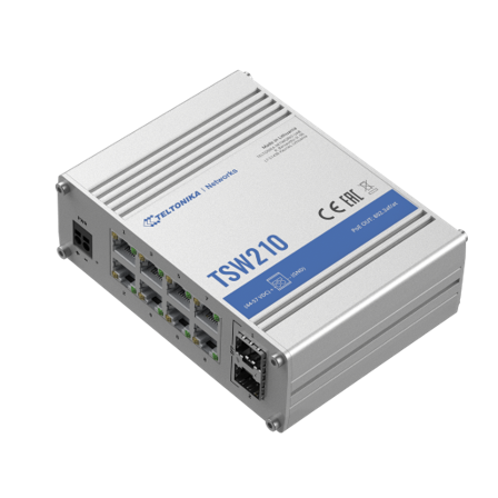 TELTONIKA TSW210 Industrial Ethernet Switch