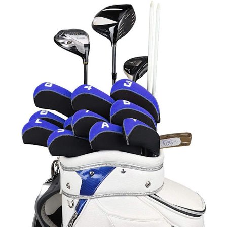 Big Teeth 11-pakks Neoprene Golfkøllebeskyttere med Numre