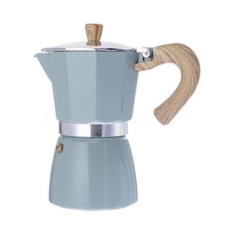 Aluminium Espresso Kaffeemaskine Percolator Komfurtop Gryde Kande i Italiensk Stil