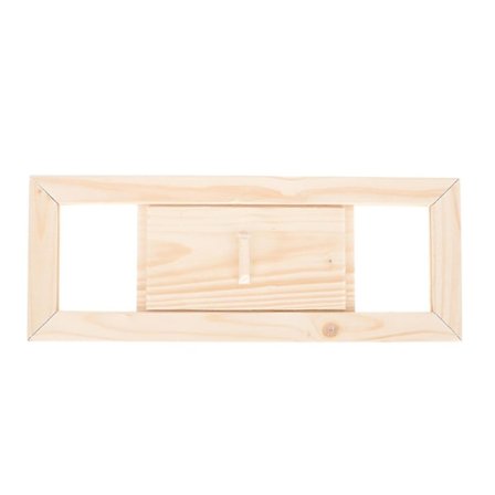 XJ-Sauna Puuventtiili Saunahuoneen Tuuletus Saunaventtiilin Ikkuna Saunahuoneen Tuloilma