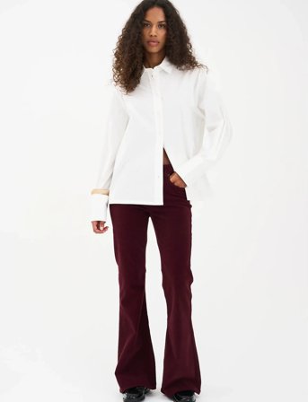 IVY Copenhagen Ivy-Charlotte Jeans Cord. - Burgundy - 28