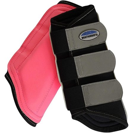 Weatherbeeta Reflex Hästborstskydd Full Rosa/Silver