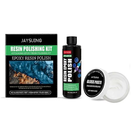 Epoxy Resin Poleringssæt - Epoxy Resin Poleringsmiddel Specielt Formuleret