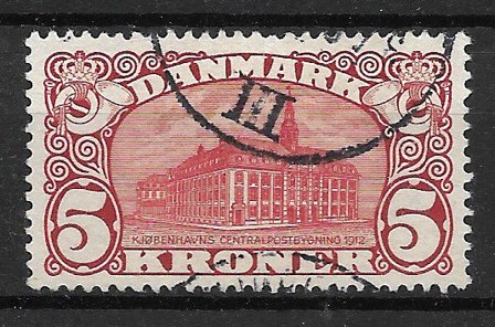 Danmark 1912 - AFA 67q - Stemplet