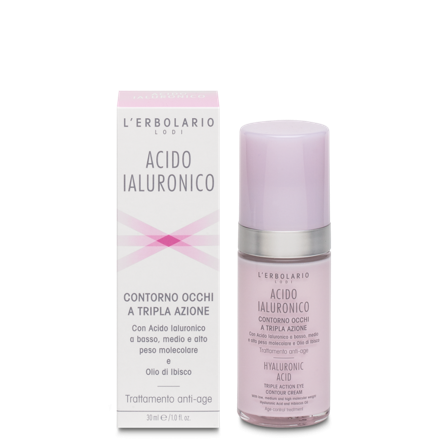 L'Erbolario Contorno Occhi Acido Ialuronico 30ml