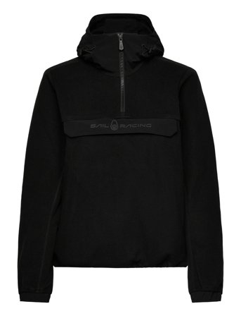 Sail Racing W Glacier Bay Fleece Anorak - Black - M
