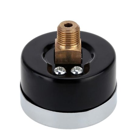 1/8" Bspt Luftkompressor Hydraulisk Trykmåler 0-60 Psi Bagmontering 40mm Urskiveplade