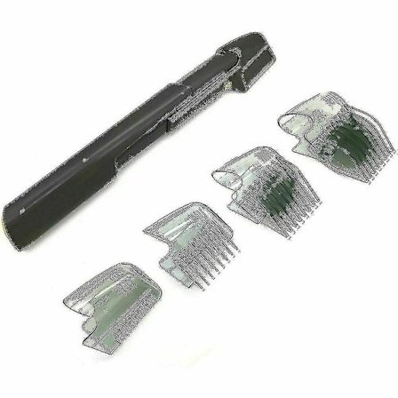 Titanium Trim Hårklippingsverktøy Håndholdt Kroppsshaver Profesjonell Klippehår Mann Kroppshår Fjerner Kam Frisør Shaver