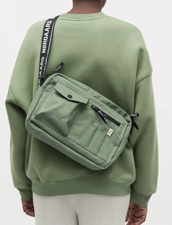 Mads Nørgaard Bel One Cappa Bag Fav - Green - ONE SIZE
