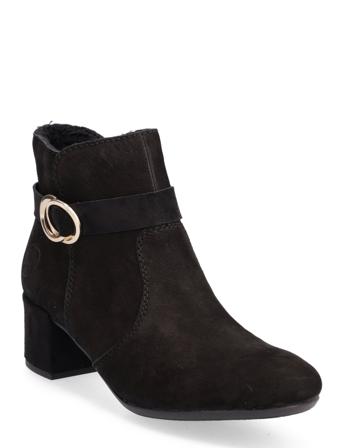 70289-00 Shoes Boots Ankle Boots Ankle Boot - Heel Sort Rieker