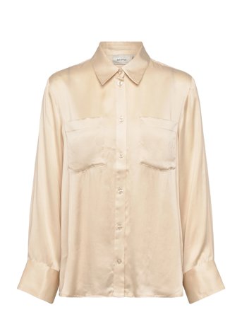 Gestuz Silkegz Shirt Noos - Cream - 38