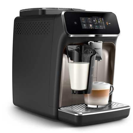 Philips Series 2300 EP2336 - automatisk kaffemaskin med melkeskummer - 15 bar - svart/krom