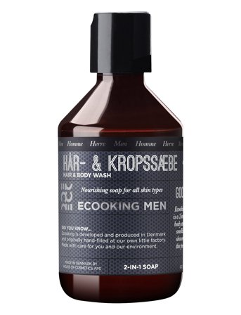 ECOOKING Men, Hair & Body Wash - Nude - 250 ml