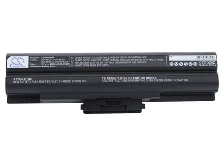 Batteri till Notebook, Bärbar dator för Sony VAIO VGN-AW41JF, VAIO VGN-AW41MF m.fl.