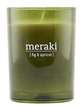 meraki Scented Candle Fig & Apricot - Nude - 220 G