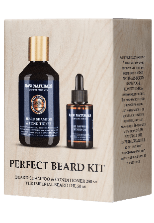 RAW Naturals Beard Kit Presentaskar & set Herr 1 PCS
