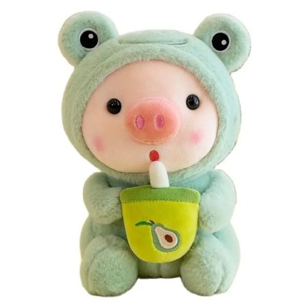 Baby Appease Dockspelare Plyschleksak 30CMFROG PIG FROG PIG 30cm