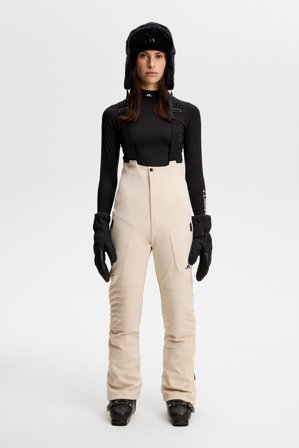 J.Lindeberg - W Stanford Pro Bib Ski Pant - Ski - Grey - Women - XL