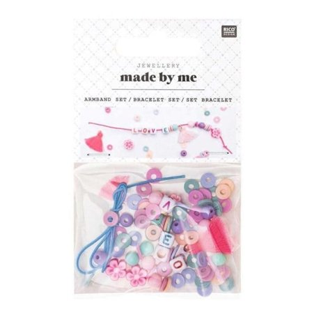 Rannekorusarja - Rico Design - Rakkaus - Monivärinen - Lapsille - 3-vuotiaasta alkaen