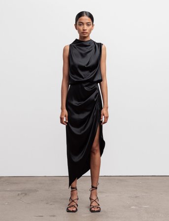 Ahlvar Gallery Tilda Dress - Black - XL