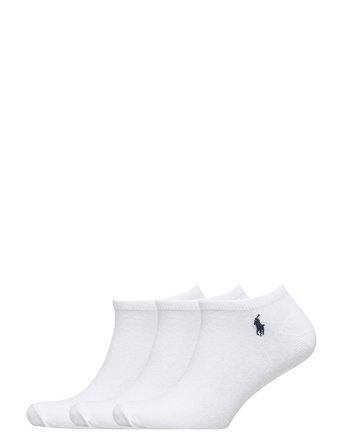 Polo Ralph Lauren Low-Cut Sock 3-Pack - White - ONE SIZE