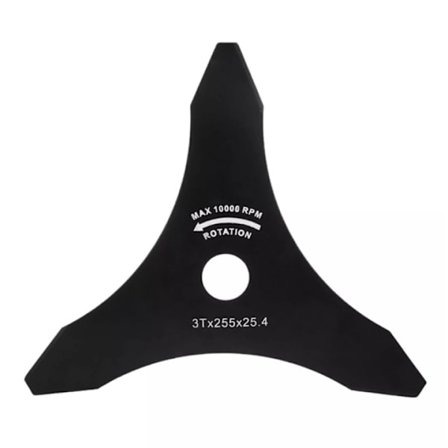 Skjæreblad med 3 skjærekanter til ryddesag