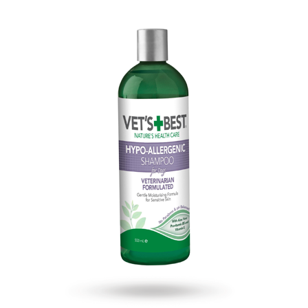 Vets Best - Vet's Best Hypoallergenic Sjampo 500ml - Børster & Kammer, Sjampo & Balsam, Hårbånd & Hårstrikk på Doggie.no - for store hunder