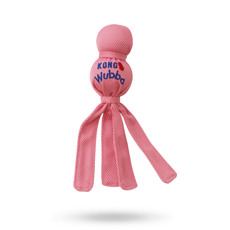KONG - Kong Wubba Puppy Small - Aktivitetsleker, Myke leketøy, Apportering, Tygg & Tøyleker på doggie.no