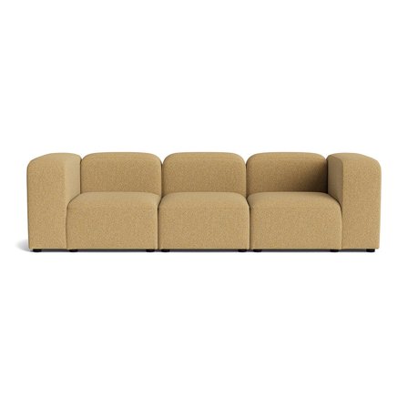Milo 3 personers sofa - Puente Gul - 270x100x72 - Sofa, 3 personers sofa