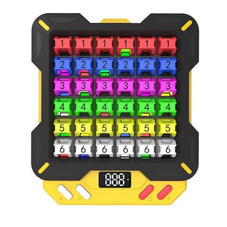 Smart Sudoku Puslespil, Elektronisk Sudoku Puslespil Legetøj 3500+ Udfordringer Hjernetrim Puslespil (LGL)