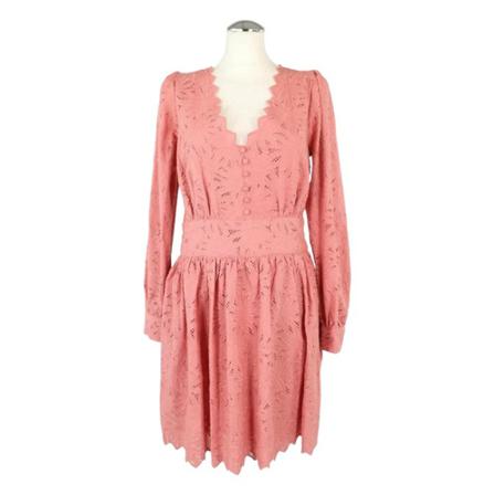 Michael Kors Pre-owned Pre-owned Bomuld kjoler Pink, Dame