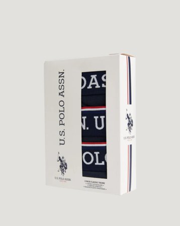 U.S. Polo Assn. USPA Trunk 3 Pack Blå Undertøy Gutt - Kids Brand Store