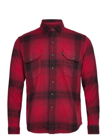 Vintage Check Flannel Shirt Skjorta Casual Röd Superdry