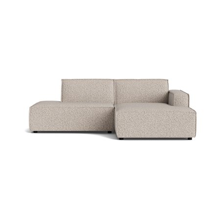 Lyon lille chaiselong sofa, højrevendt | open end - Puente Lys Greige - 247x160x80 - Sofa, chaiselong