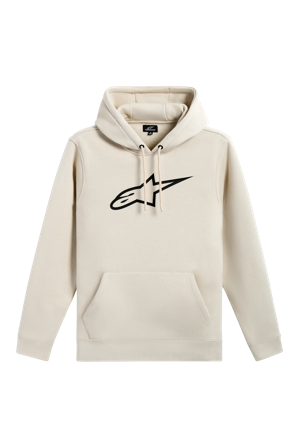 Felpa Cappuccio Alpinestars Ageless V3 Bianco Sporco/Nero L