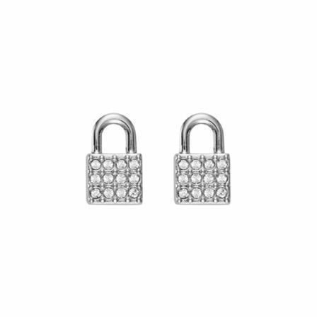 Dkny, Earrings Grijs, unisex, Maat:ONE Size