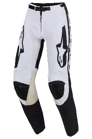 Pantaloni Motocross Alpinestars Racer Riway alb/negru 36