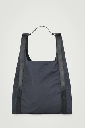 COS Men's Nylon Parachute Tote Bag in Blue