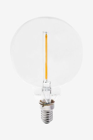 PR Home - LED-pære E14 Bright LED Filament 80 mm. - Transparent - Lyskilder & pærer - Fra Homeroom