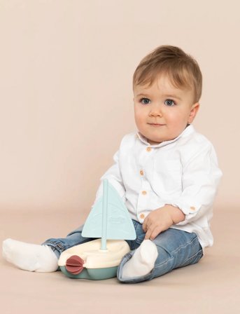 Smoby Little Smoby Sailing Boat - Blue - ONE SIZE